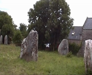 Menhire bei Carnac in der Bretagne